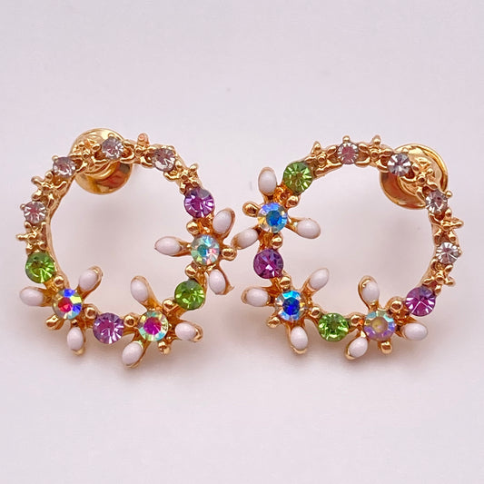 Flower Crown Earrings