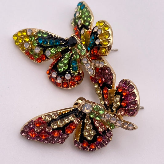Colorful Butterfly Earrings